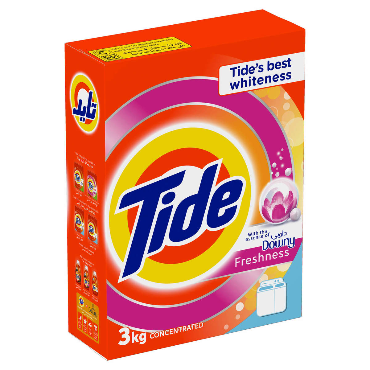 Tide Laundry Powder Detergent with Essence of Downy 3kg 